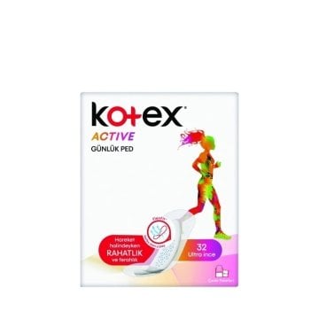 Kotex Active Günlük Ped 32 Ultra İnce