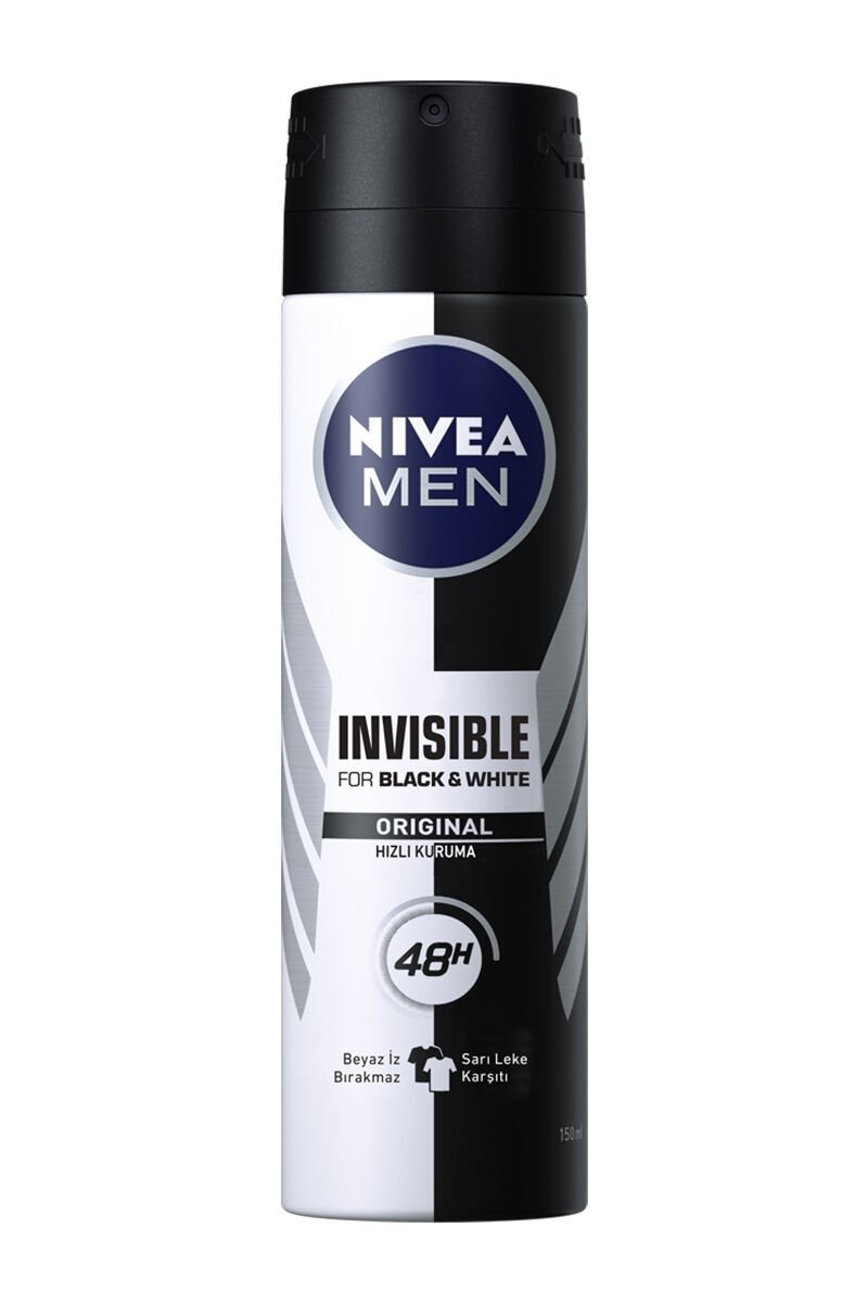 Nivea Men Invısıble Black Deodorant 150ml