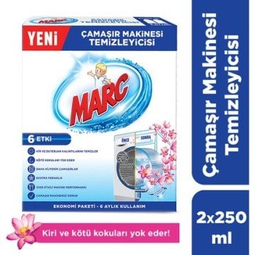 Marc Çamaşır Makinesi Temizleyicisi 2x250ml