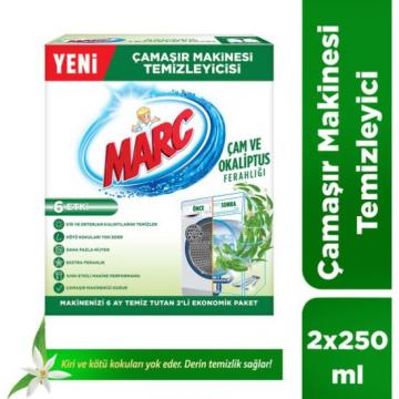 Marc Çamaşır Makinesi Temizleyicisi Çam ve Okaliptus 2x250ml