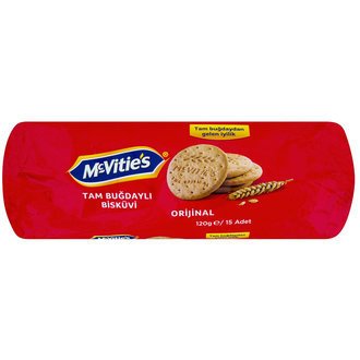 McVities Tam Buğdaylı Bisküvi 120gr