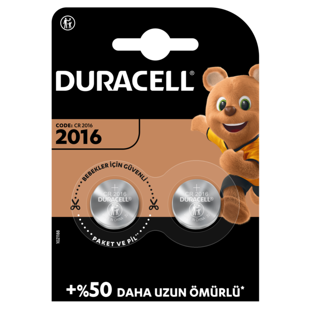 Duracell 2016 Lithium Pil 2li