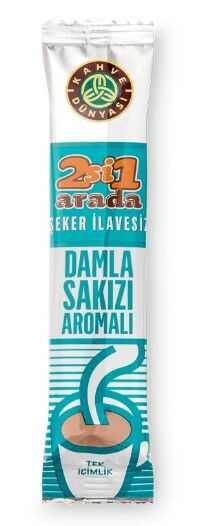 Kahve Dünyası 2'si1 Damla Sakız Aromalı 18gr
