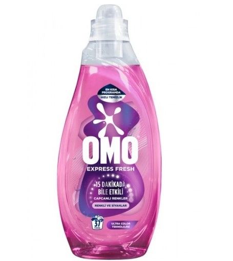 Omo Express Fresh Renkli Ve Siyahlar Sıvı 1480 ml