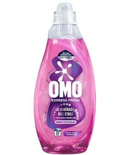 Omo Express Fresh Renkli Ve Siyahlar Sıvı 1480 ml
