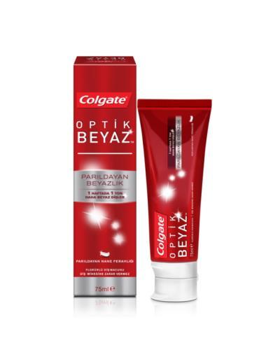 Colgate Optik Beyaz Parıldayan Beyazlık Diş Macunu 75ml
