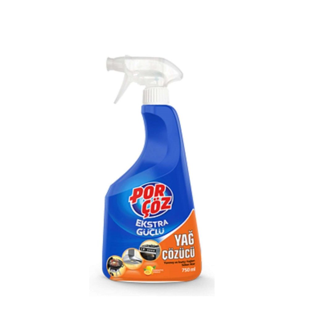 Porçöz Extra Güçlü Yağ Çözücü Sprey 750ml