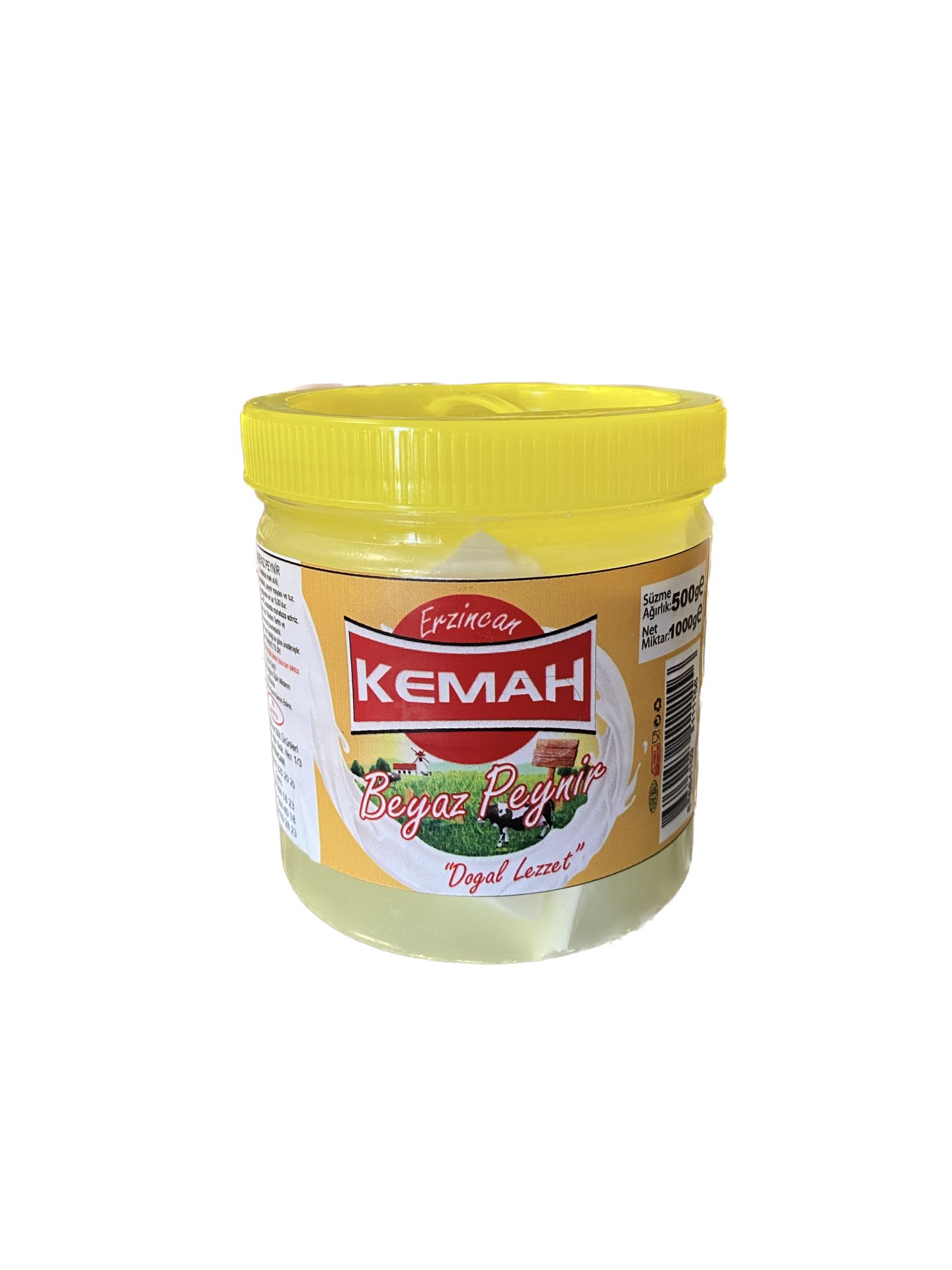 Erzincan Kemah Beyaz Peynir 500gr