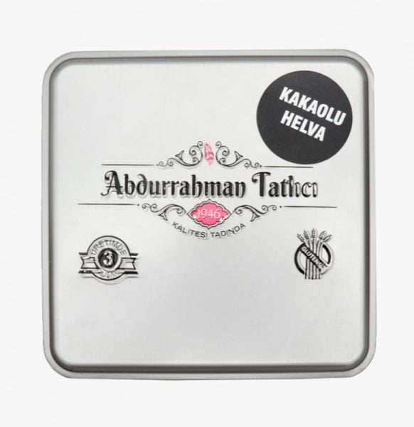 Abdurrahman Tatlıcı Teneke Kakaolu Helva 1000gr