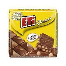 Eti Çıtır Çıtır Karamelli Patlaklı Kare Çikolata 57gr
