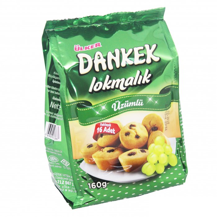 Ülker Dankek Lokmalık Üzümlü 160gr