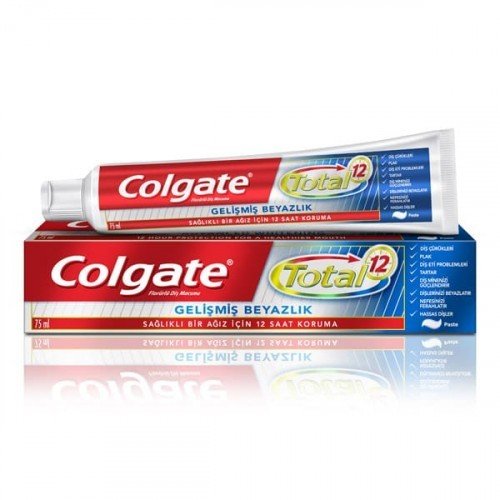 Colgate Total Gelişmiş Beyazlık Diş Macunu 75ml