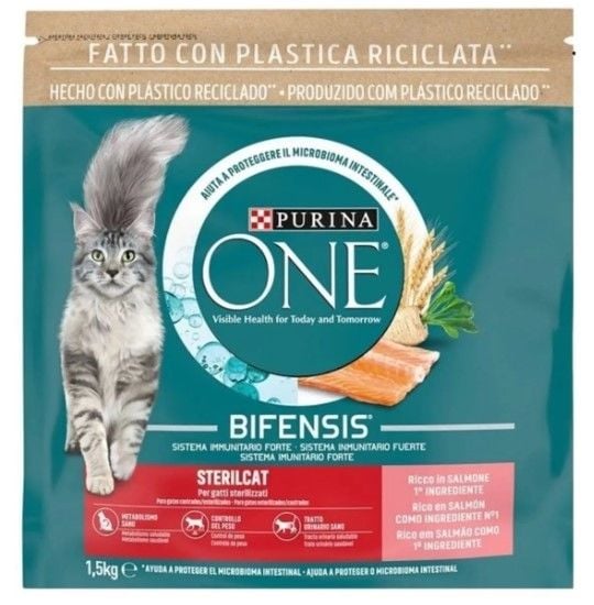 Purına One Kedi Maması Kısırlaştırılmış Kediler İçin Somunlu 1500 Gr