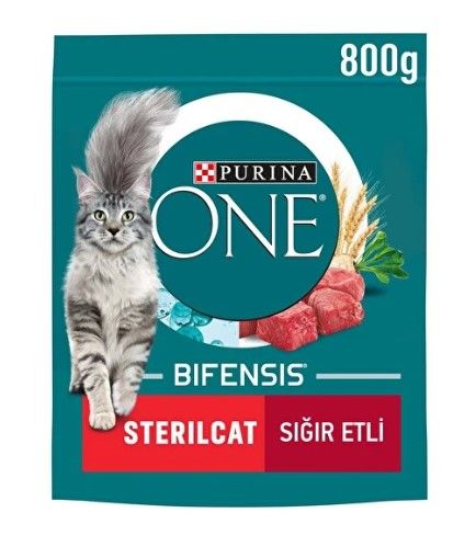 Purına One Kedi Maması Yetişkin Kediler İçin Sığır Eti 800 Gr
