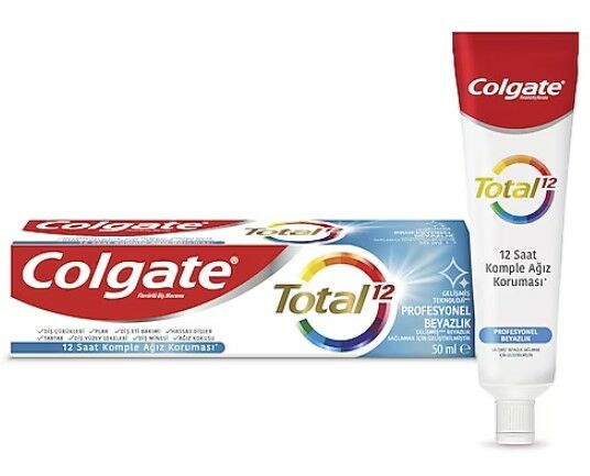 Colgate Total Profesyonel Beyazlık Diş Macunu 50ml