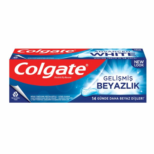 Colgate Gelişmiş Beyazlık Diş Macunu 50ml