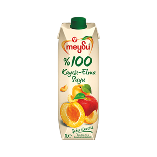 Meysu %100 Kayısı Elma Suyu 1000ml
