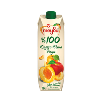 Meysu %100 Kayısı Elma Suyu 1000ml
