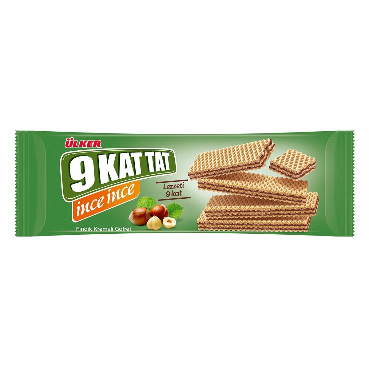 Ülker 9 Kat Tat İnce İnce Fındıklı Gofret 114gr