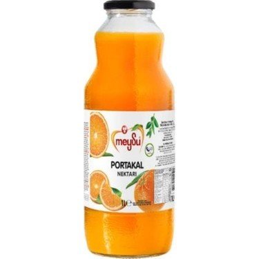 Meysu Meyve Suyu Portakal Nektarı 1000ml cam