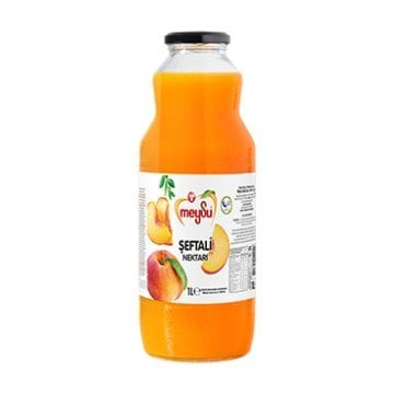 Meysu Meyve Suyu Şeftali Nektarı 1000ml cam