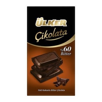 Ülker Tablet Bitter Çikolata 80gr