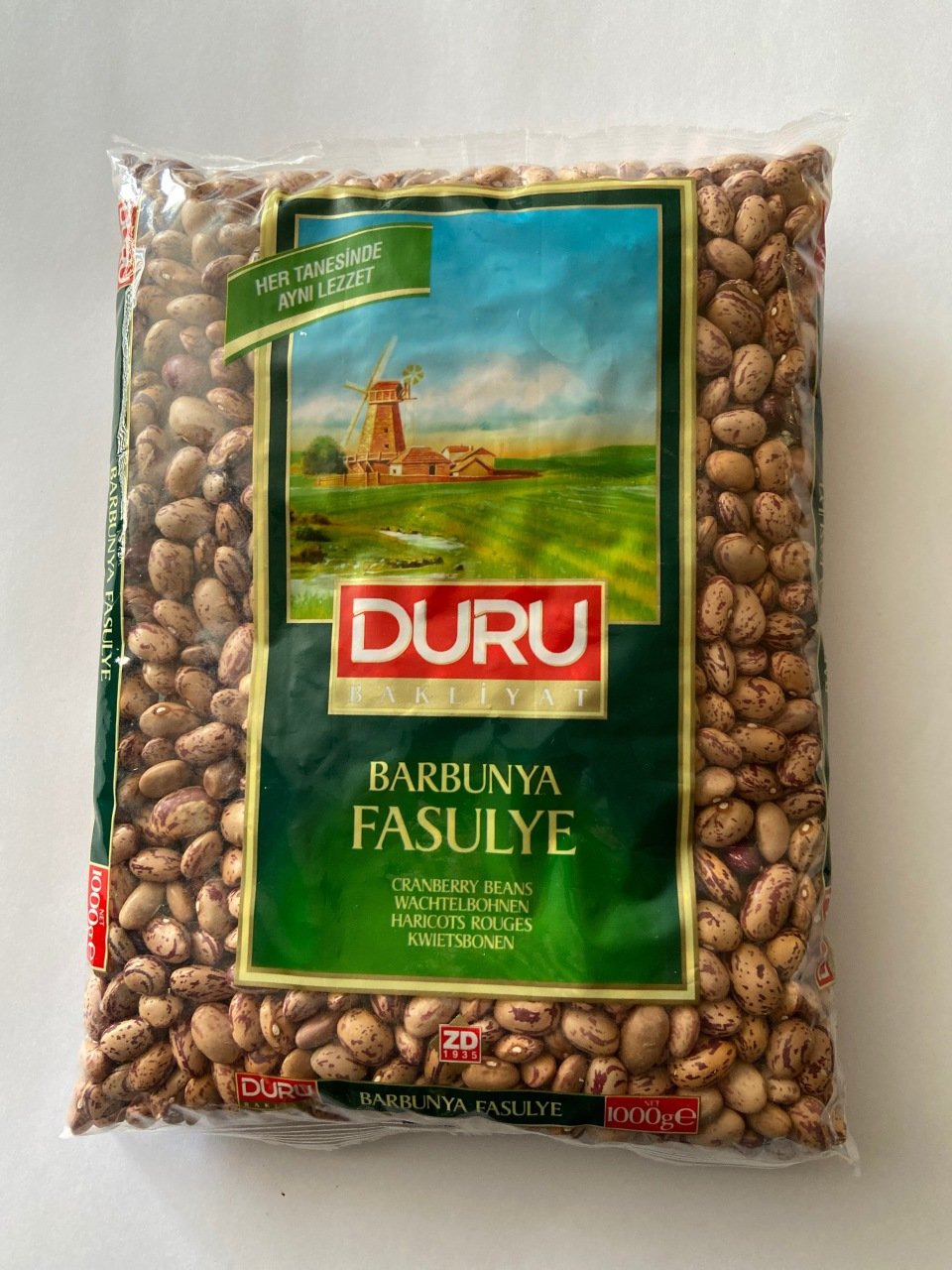 Duru Barbunya Fasulye 1000gr
