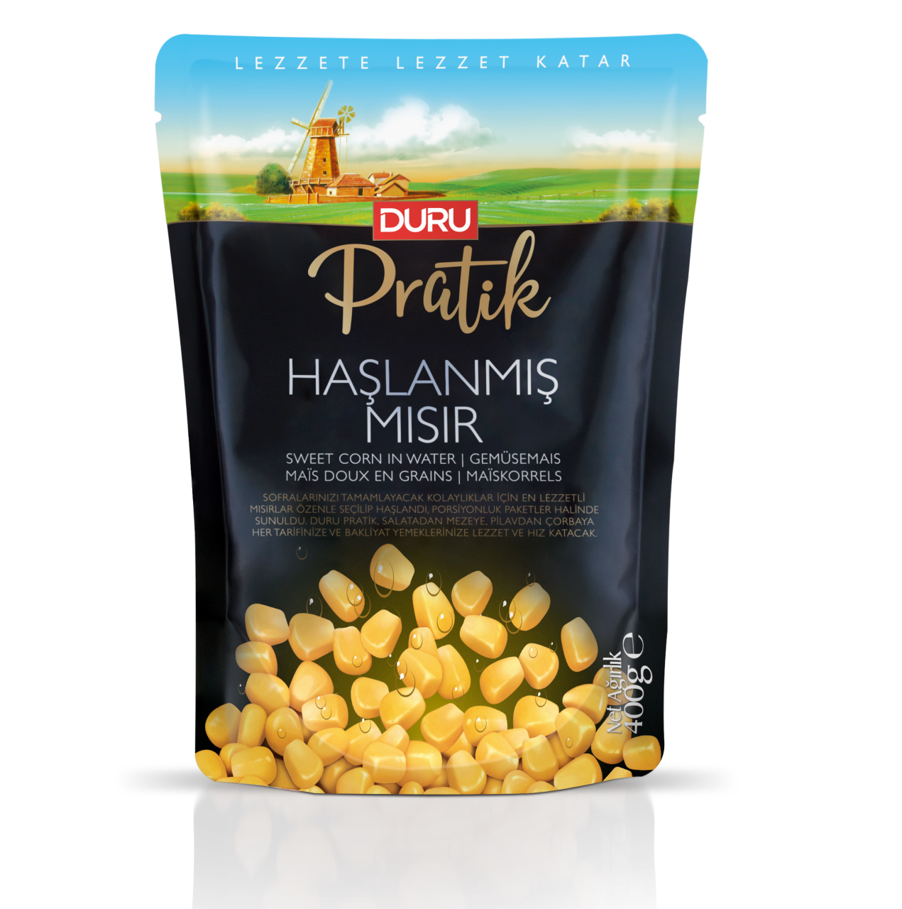 Duru Pratik Haşlanmış Mısır 235gr