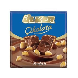 Ülker Kare Fındıklı Çikolata 60gr