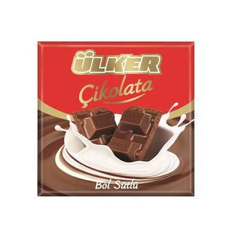 Ülker Kare Sütlü Çikolata 60gr