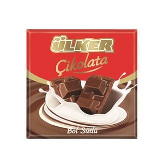 Ülker Kare Sütlü Çikolata 60gr