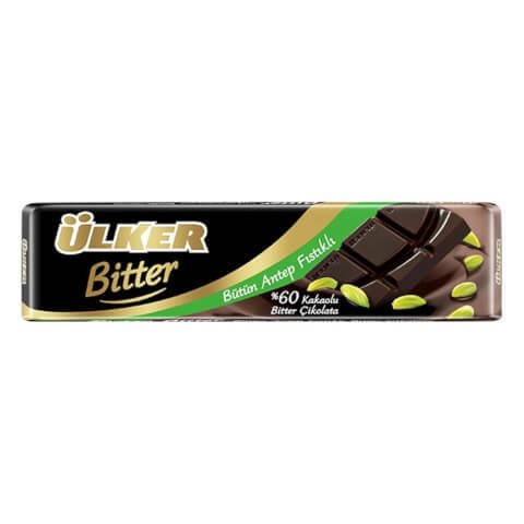 Ülker Baton Antep Fıstıklı Bitter Çikolata 30gr