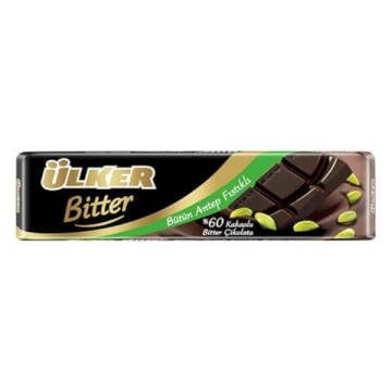 Ülker Baton Antep Fıstıklı Bitter Çikolata 30gr