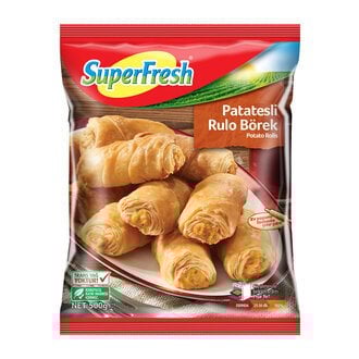 Superfresh Patatesli Rulo Börek 500gr