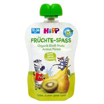 Hipp Organik Kivili Muzlu Armut Püresi 90gr