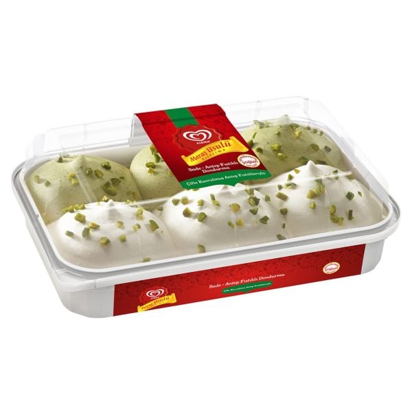 Algida Maraş Usulü Çifte Kavrulmuş Antep Fıstıklı Sade Dondurma 500ml