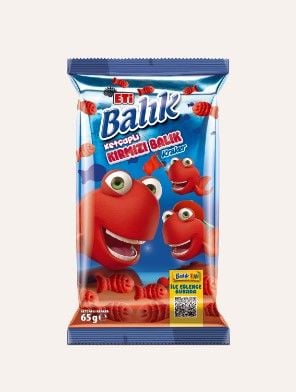 Eti Ketçaplı Kırmızı Balık Kraker 65gr