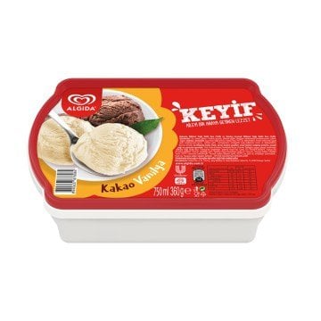 Algida Keyif Kakao Vanilya Dondurma 750ml