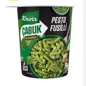 Knorr Çabuk Pesto Fusilli Makarna 65gr
