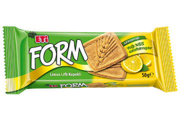 Eti Form Limonlu Lifli Kepekli Bisküvi 50gr