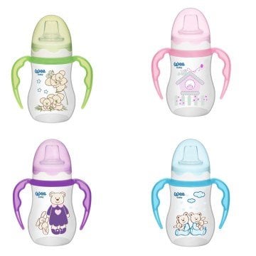 Wee Baby 754 Akıtmaz PP Alıştırma Bardağı 250ml