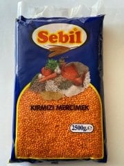 Sebil Kırmızı Mercimek 2500gr
