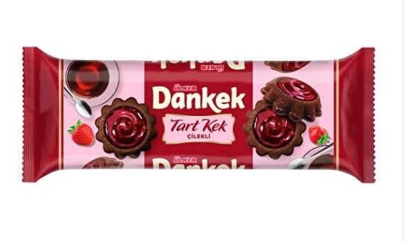 Ülker Dankek Tart Kek Çilekli 180gr