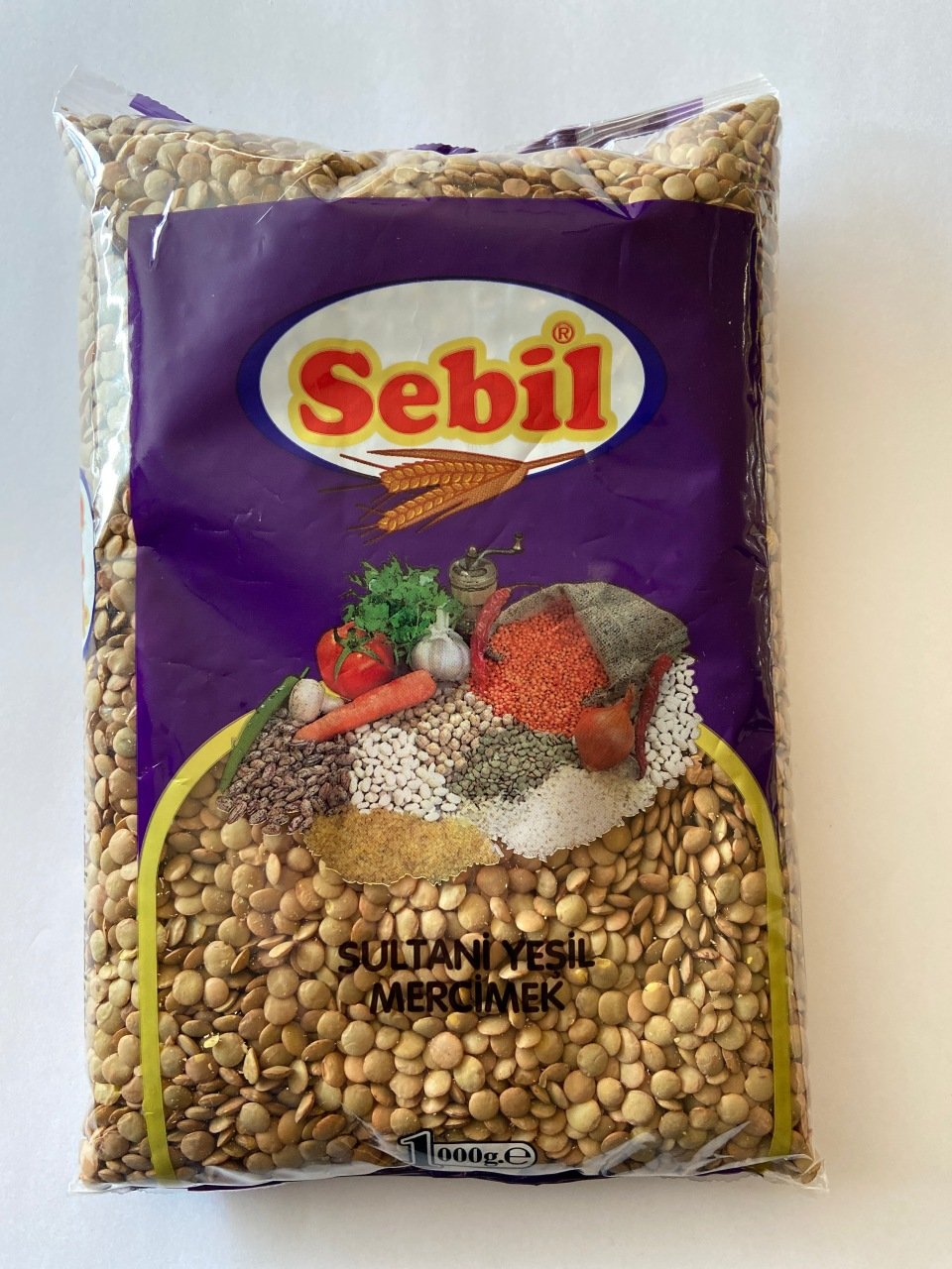 Sebil Yeşil Mercimek 1000gr