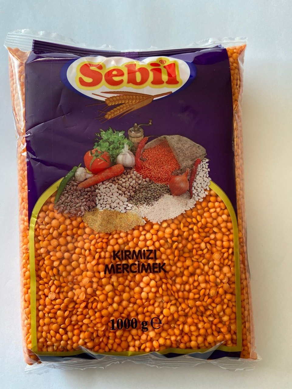 Sebil Kırmızı Mercimek 1000gr