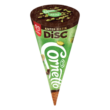 Algida Cornetto Disc Antep Fıstıklı Dondurma 140ml