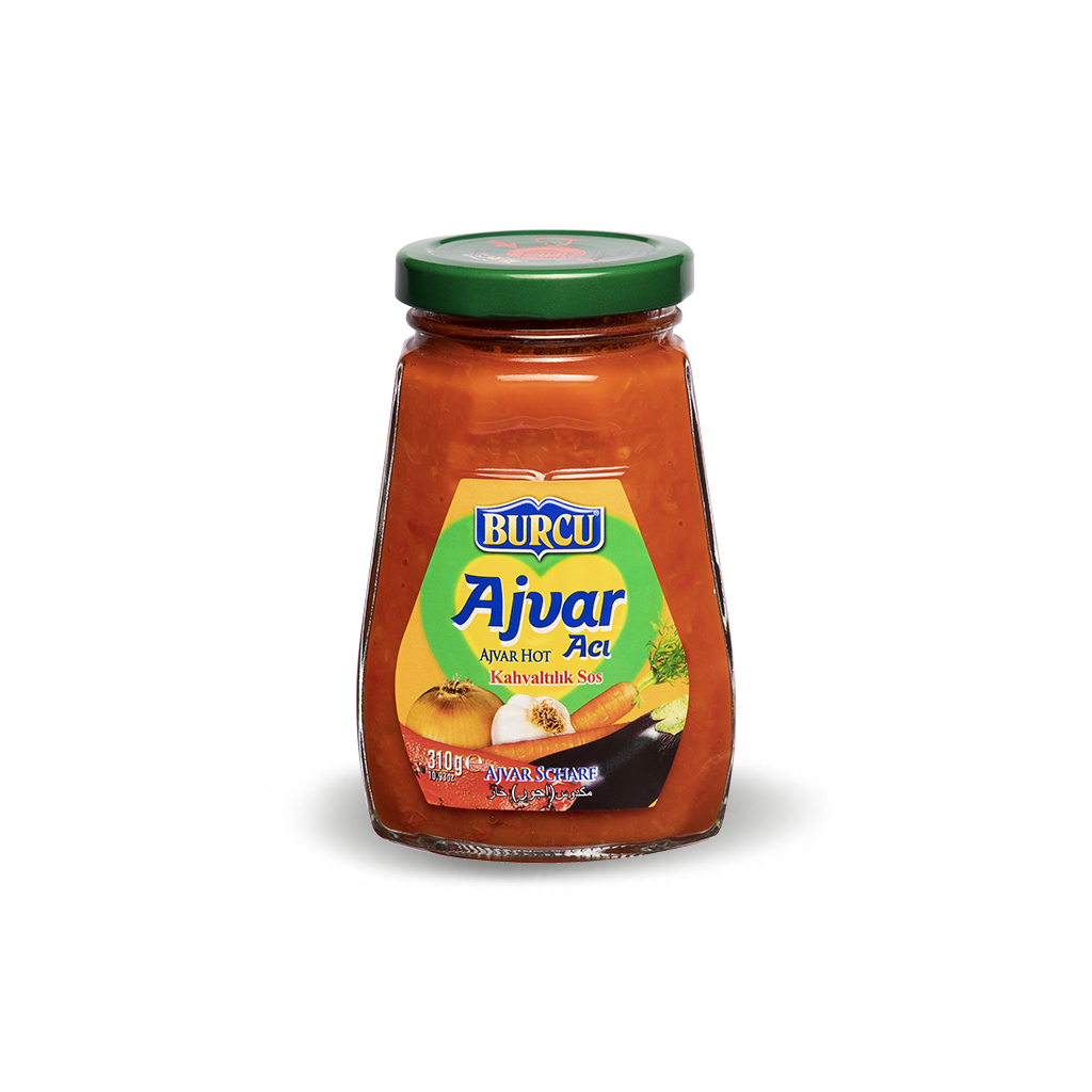 Burcu Ajvar Acı Kahvaltılık Sos 310 gr