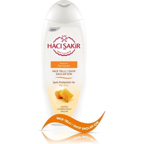 Hacı Şakir Şampuan İnce Telli/Zayıf Saçlar İçin 450ml