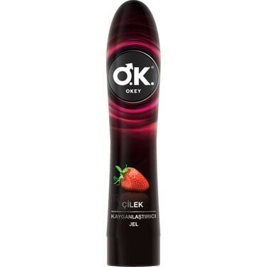 Q.K Okey Çilek Kayganlaştırıcı Jel 100