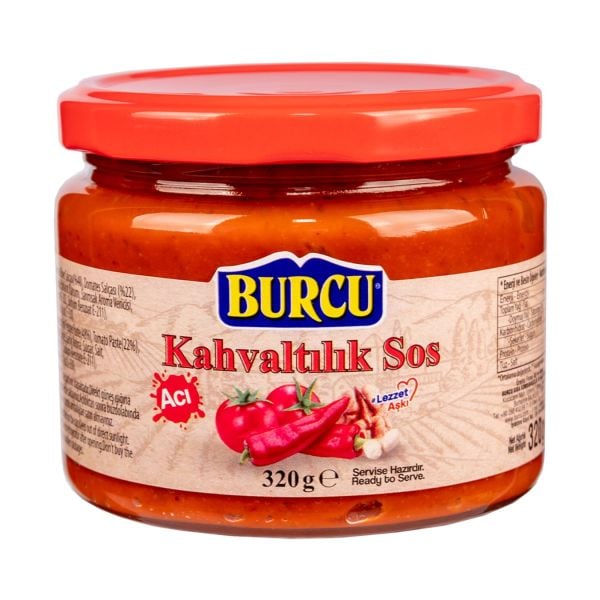 Burcu Acılı Kahvaltılık Sos 320 gr